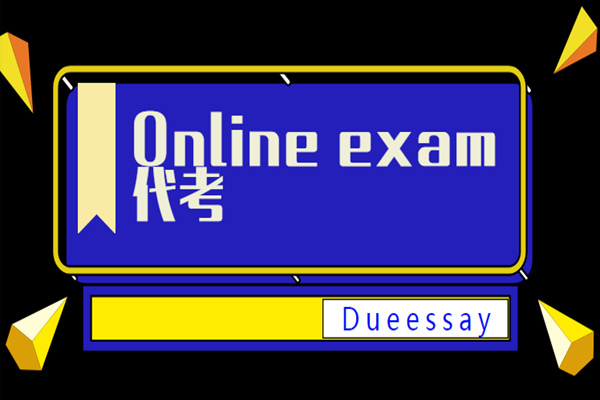英国Online exam代考1